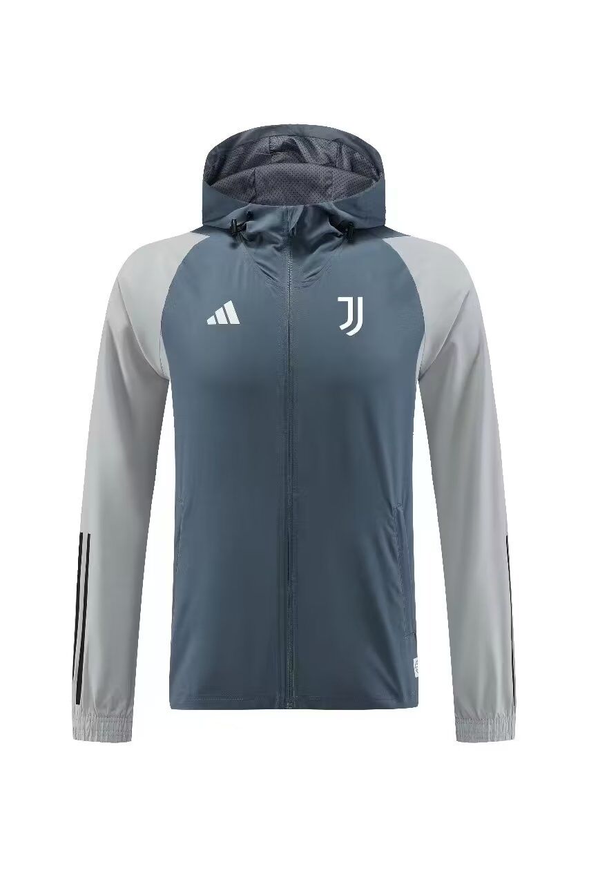 AAA Quality Juventus 23/24 Wind Coat - Grey